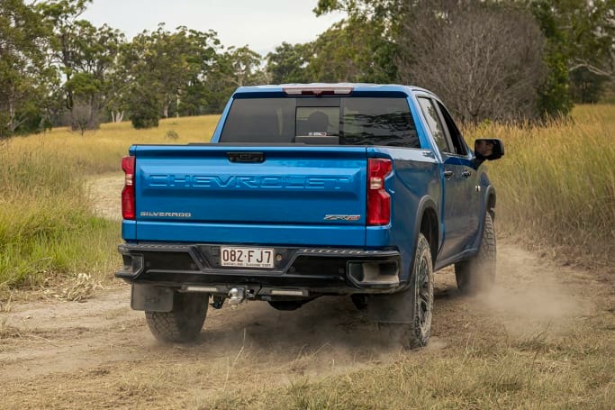 The load space of the Silverado has a total length of 1776mm and depth of 569mm.