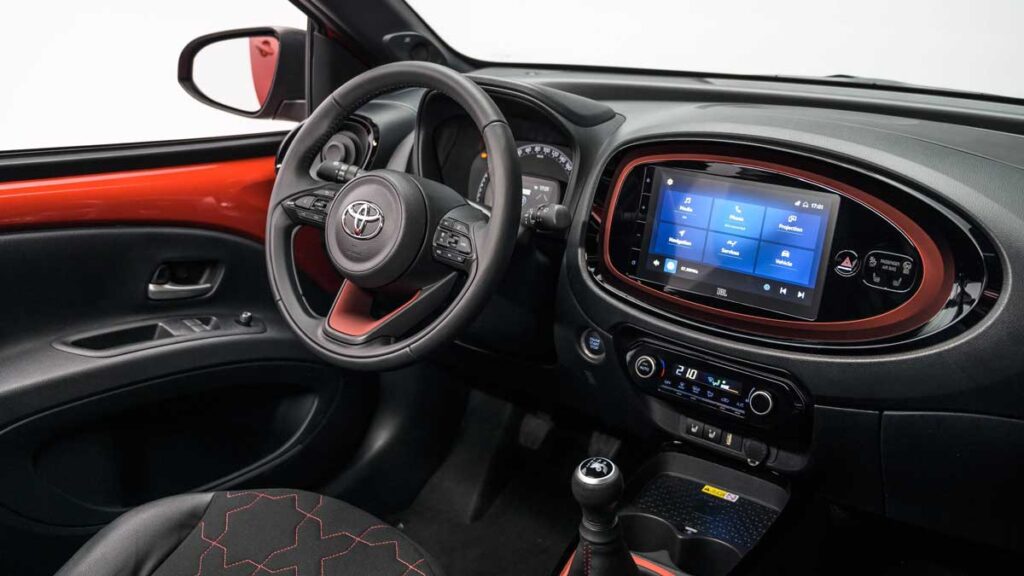 REVIEW 2023 Interior Style, Infotainment, and Accessories of the TOYOTA Aygo X