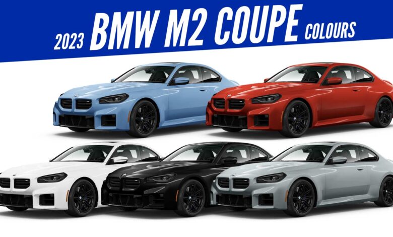 2023 BMW M2 Coupe All Colors