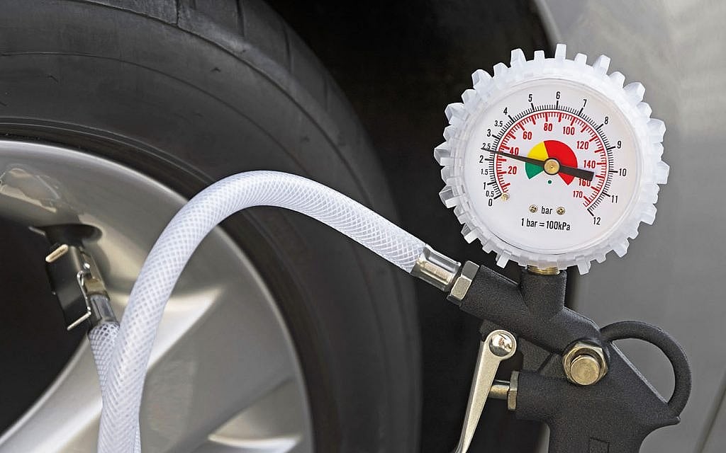 Correct car tyre pressure Body