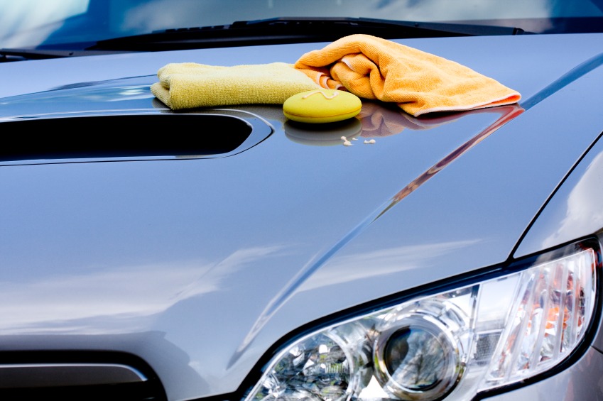 properly wash car